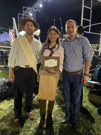  El 2do Embajador Cultural de la Ciudad y el Campo  y el Secretario de Cultura y Educación asistieron a la 6ta. edición de la Fiesta de la Agroganaderia 